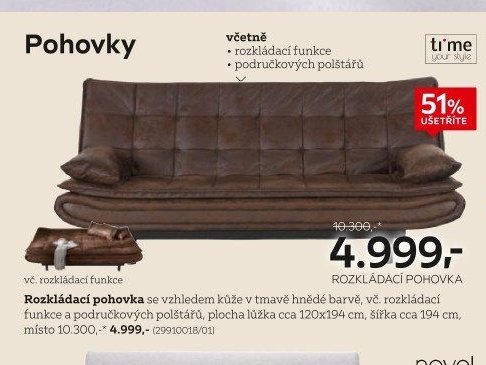 Rozkládací pohovka