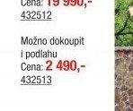 Možno dokoupit i podlahu