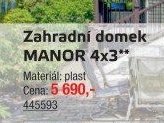 Zahradní domek MANOR 4x3**
