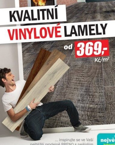 Kvalitní vinylové lamely