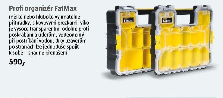 Profi organizér FatMax
