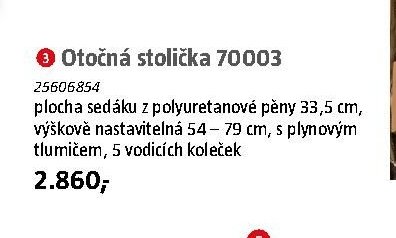 Otočná stolička 70003