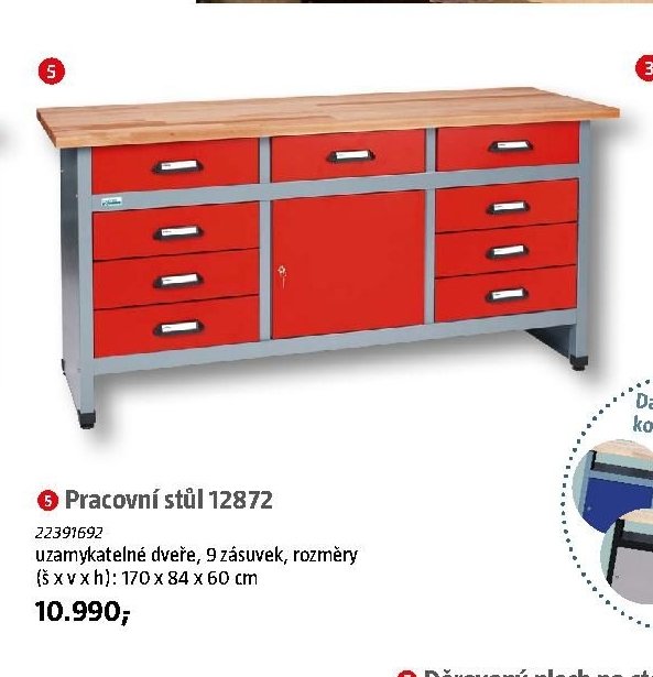 Pracovní stůl 12872