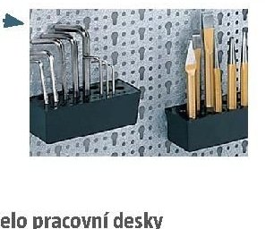 Zadní čelo pracovní desky