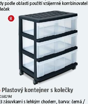 Plastový kontejner s kolečky (poz. 8)