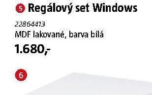 Regálový set Windows