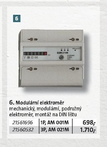 Modulární elektroměr