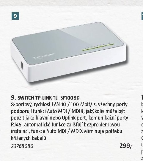 SWITCH TP-LINK TL-SF1008D