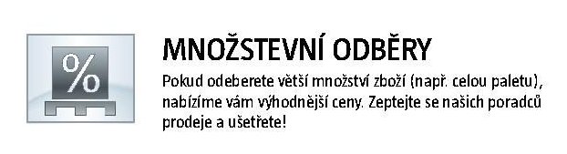 MNOŽSTEVNÍ ODBĚRY
