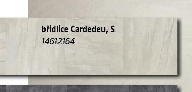 břidlice Cardedeu, S