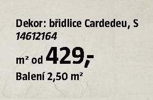 Dekor: břidlice Cardedeu, S 14612164