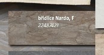 břidlice Nardo, F