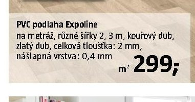 PVC podlaha Expoline