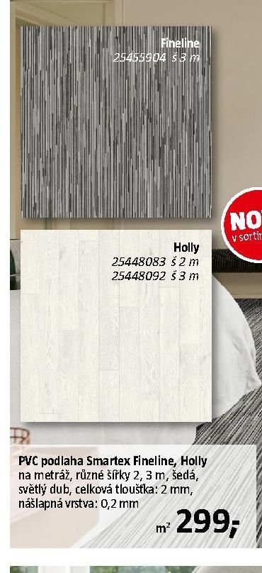 PVC podlaha Smartex Fineline, Holly