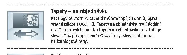 Tapety – na objednávku
