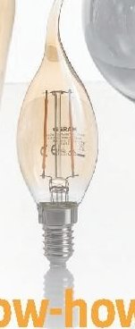 LED žárovka svíčková