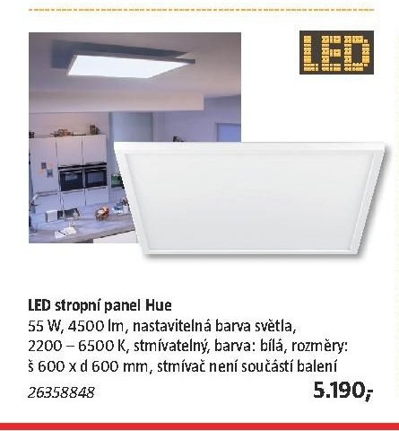 LED stropní panel Hue