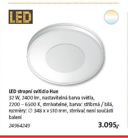 LED stropní svítidlo Hue