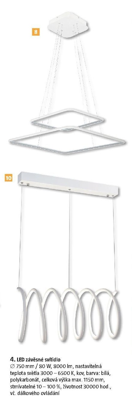LED závěsné svítidlo