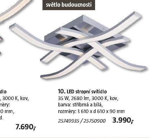 LED stropní svítidlo