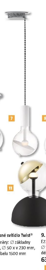 Závěsné svítidlo Pulley