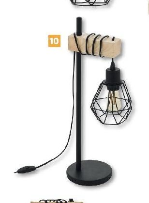 10. Stolní lampa