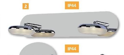 LED nástěnné svítidlo OHIO 2