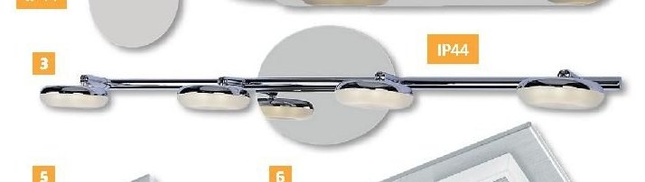 LED nástěnné svítidlo OHIO 4