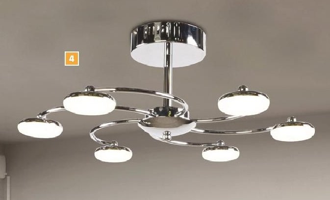 LED stropní svítidlo OHIO 6