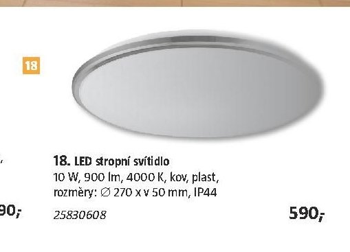 18. LED stropní svítidlo