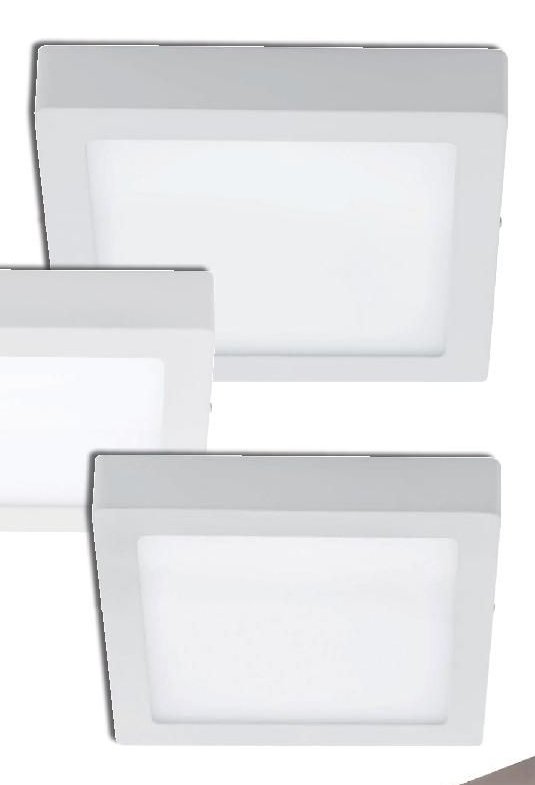 LED svítidlo Tinus 16,5 W, 1700 lm, 3000 K, rozměry: š 225 x d 225 x v 35 mm 23186323