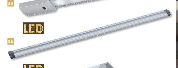 35. 3 W, 2x 320 lm, délka 300 mm