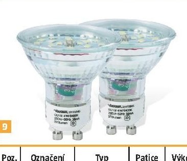 LED GU10 23135001