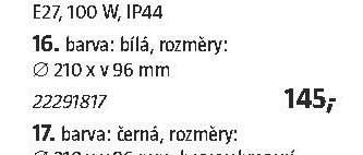 16. Svítidlo Kruh, bílá