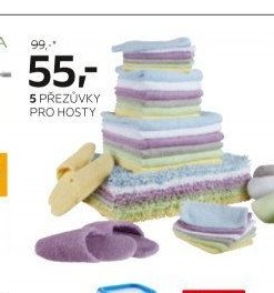 Přezůvky pro hosty