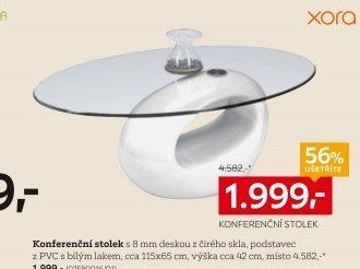 Konferenční stolek (oválný)
