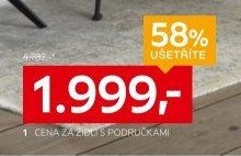 židle s područkami