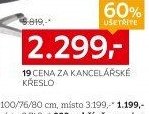 19 CENA ZA KANCELÁŘSKÉ KŘESLO