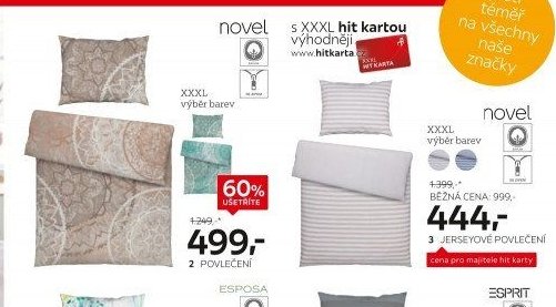 Jerseyové povlečení