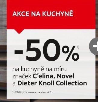Kuchyně na míru C'elina, Novel a Dieter Knoll Collection