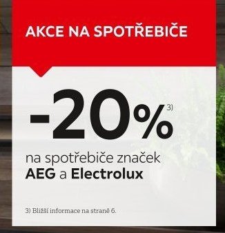 Spotřebiče značek AEG a Electrolux