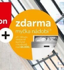 Myčka nádobí zdarma