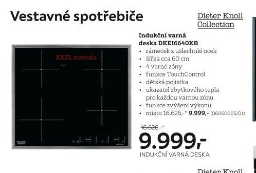 Indukční varná deska DKEI6640XB