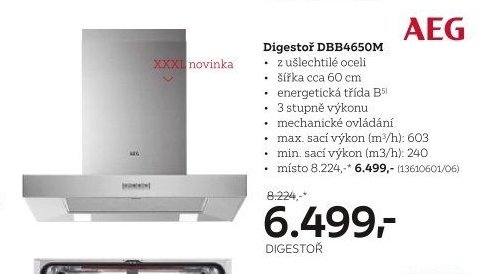 Digestoř DBB4650M