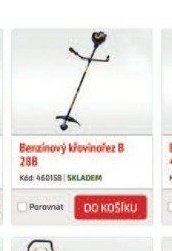 Benzínový křovinořez B 28B