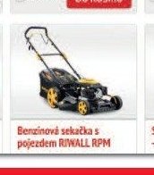 Benzínová sekačka s pojezdem RIWALL RPM