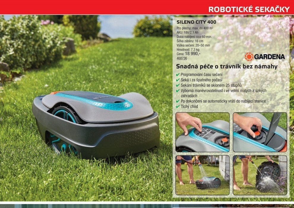 GARDENA SILENO CITY 400