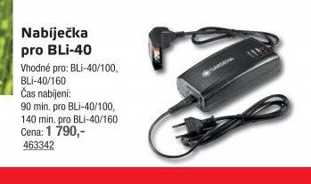 Nabíječka pro Bli-40