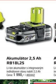 Akumulátor 2,5 Ah RB18L25