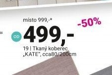 Tkaný koberec KATE